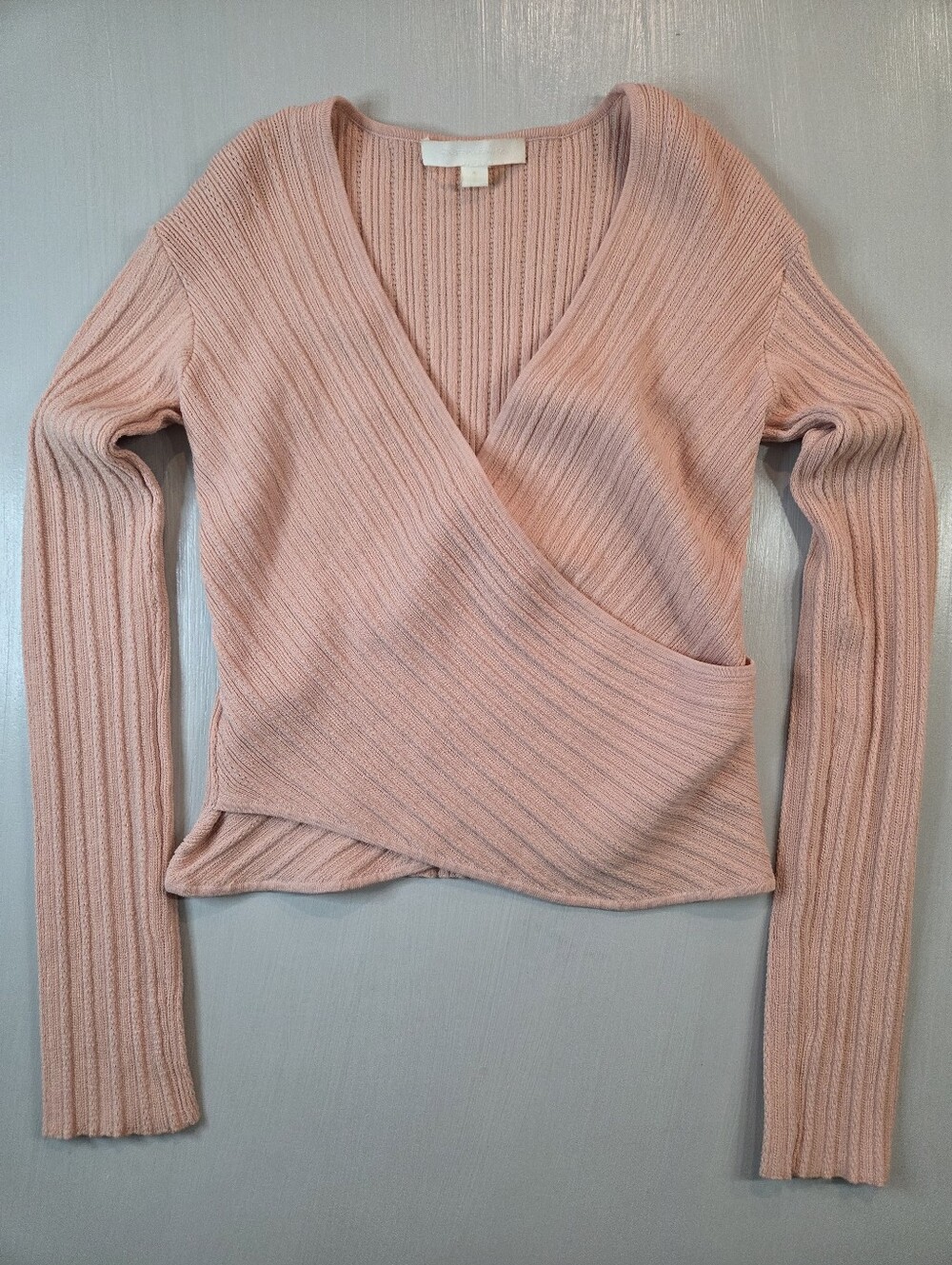 Jonathan Simkhai Knit Faux Wrap Top